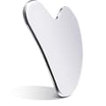 Rostfritt Stål Gua Sha Ansiktsverktyg, Nackmassager (Silver)