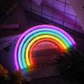 Miniatyrbilde 5 av 5: Neonlys (Regnbue), Hengende Neonlys USB/Batteri Planet Lampe