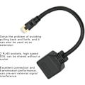 Pikkukuva 3 / 5: RJ45 Ethernet -jakokaapeli, RJ45 uros - 2 naaras -jakoadapteri, ammattimainen RJ45 Ethernet -kytkinadapterikaapeli