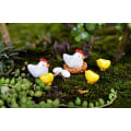 Pikkukuva 3 / 4: 16 kpl Mikromaiseman Miniatyyrieläimet Resin Hen Hen