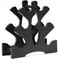 Miniatyrbillede 1 af 5: Lille Dumbbell Stativ 3-lags Dumbbell Stativ Plastik Dumbbell