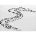 Miniatyrbillede 4 af 5: Buks Kæde til Mænd Kvinder, Biker Skull Chain Wallet, Lang Cool EMO Punk Bukser Lomme Bælte Nøgleringe til Hip Hop R