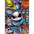 Pikkukuva 1 / 5: DIY 5D Halloween-piirustuslevy (Kallo) 30x40 CM