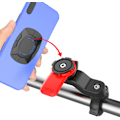 Miniatyrbillede 3 af 4: Quad-lock Out Front Cykel Twist Mountain Cradle Telefon