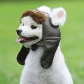Miniatyrbild 1 av 5: (Storlek L, huvudomkrets 48 cm) Cool Dog Aviator Hundkeps Djur
