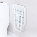 Miniatyrbild 5 av 5: 1 Vit Vikbar Duschsits Stabil och Halksäker Vikbar Badrum