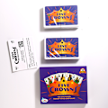 Miniatyrbillede 2 af 5: Five Crowns fem kortdæk til poker, brætspil kort til