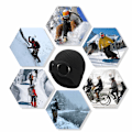 Miniatyrbillede 5 af 5: 1 sort vinter varm strikket beanie