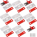 Miniatyrbillede 1 af 5: Magnetisk Dørmagnet Sæt af 6 Ultra Tynde Rustfrit Stål