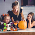 Miniatyrbillede 5 af 5: 100 stk Halloween Slikposer, Pakke med 160 Slikposer, Slikpose, Gaveposer, til