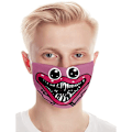 Pikkukuva 5 / 5: (2 kpl) Poppy Playtime Huggy Wuggys Peli Kangaspuuvillaiset Kasvomaskeja