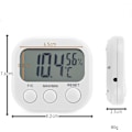 Miniatyrbild 2 av 5: 2 st Inomhus Termometer Hygrometer - Hög Noggrannhet - Digital