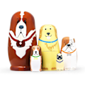 Miniatyrbild 1 av 5: Ryska Nesting Dolls Björnar Matryoshka Dockor Leksaker Söta Djur