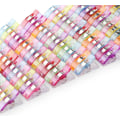 Miniatyrbilde 1 av 5: 100 stk Klips DIY Tang Tang Plast Syklips for Binding