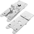 Miniatyrbillede 3 af 5: 8 stk. Sofa Sektionsforbindelser, Galvaniseret Jern Sofa Sektion