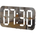 Miniatyrbild 1 av 5: Digital väckarklocka, LED-väckarklocka med adapter, Digital klocka