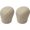 Miniatyrbild 1 av 5: Beige - 2-pack bilrattstyrskydd, bilrattstyrskydd, bil