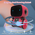 Miniatyrbillede 2 af 5: Robot Legetøj til Børn, Interaktivt Smart Robot med Berøringsføler, Stemmestyring, Spansk Talegenkendelse, Sang, Dan