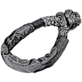 Miniatyrbild 1 av 5: 1 st 17 ton knopslinga mjukt shackle enkel last parat vinschrep