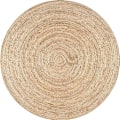 Miniatyrbilde 1 av 5: Rund matte i jute og flettet materiale, diameter 40 cm