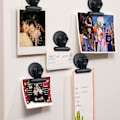 Miniatyrbillede 4 af 5: Sort rund magnetklips