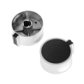 Miniatyrbilde 1 av 5: 2 stk 8mm hull metall gasskomfyr roterende bryterknapper universell erstatning