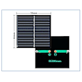 Miniatyrbillede 4 af 4: 6 stk. 60x55mm Mikro Mini Solcellepaneler, 3v 0,3w Til Solenergi, Hjemme DIY, Videnskabelige Projekter, Legetøj, Batterilader