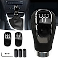 Miniatyrbillede 1 af 5: (Sort) Autodele Gearskifte Knob, Universal Gearskifte Knob,