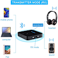 Miniatyrbild 3 av 5: Bluetooth 5.0-sändare, Bluetooth-mottagare, Bluetooth-adapter