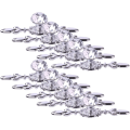 Miniatyrbilde 1 av 5: 10 Pakk Krystall Skuffeknapper, 17cm Diamant Skapsknapper, Bling