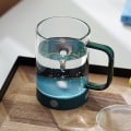 Miniatyrbillede 5 af 5: 1 stk (blækgrøn) Glas Automatisk Blandingskop Automatisk Blandingskop