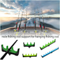 Miniatyrbilde 2 av 5: 1 fiskestavsramme, mater, stanghodeorganisator, stativ