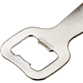 Miniatyrbillede 2 af 4: Flad Flaskeåbner - 2 stk., Nikkel, Sølv, 10 x 5 x 1 cm