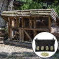 Miniatyrbillede 2 af 4: Stor kapacitet kanin høfoderpose med 4 huller foderpose hollandsk rotte