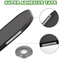 Miniatyrbillede 5 af 5: Blytape til Pickleball Bat, 0,5 gram pr. tomme 1/4 × 197 tommer, 5 mil