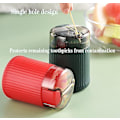 Miniatyrbilde 5 av 5: Lysegrønn 2023 Pop-up Automatisk Tannpirk Dispenser, Husholdning Tannpirkholder Uten Tannpirk, Tannpirkboks Kreativ Trykktype, Tannpirkboks