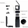 Miniatyrbilde 4 av 5: Akvariefilter Internt filter Internt filterpumpe med spray R
