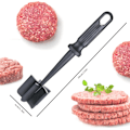 Miniatyrbillede 2 af 5: Kødkværn til Hakket Kød, Varmebestandig Hamburgerkød-Kværn, Nylon 5 Buede Blade Kværn, Non-Stick Kødhakker, M