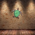 Miniatyrbillede 5 af 5: Metal Skildpadde Væghæng Dekoration Skildpadde Væghæng Kunst til Hjem Soveværelse Stue