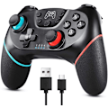 Pikkukuva 1 / 4: Langaton ohjain, Bluetooth-langattomat ohjaimet Nintendo Switchille/Nintendo Switch Litelle, Gamepad Joy
