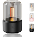 Miniatyrbillede 1 af 5: Aromaterapi Diffusorer, 120ml Æterisk Olie Diffusorer, Luftfugtighed med Stearinlys