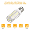 Miniatyrbild 4 av 5: E12 Mini LED-lampor för hemmet 5W energisparande lampor för kylskåp mikrovågsugn