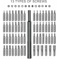 Pikkukuva 2 / 5: 63 in 1 Mini Precision Screwdriver Kit Electronic Magnetic Repair
