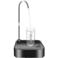 Miniatyrbilde 1 av 5: 1 stk (Svart) Vannflaskedispenser til skrivebord, USB-lading