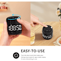 Miniatyrbillede 3 af 4: 1 stk (Sort) Digital Køkken Timer, Nedtællings- og Opkørselstimer med