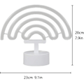 Miniatyrbillede 4 af 5: Regnbue Neonlys Regnbue Lampe Regnbuegaver til Kvinder USB/Batteridrevet Neon Regnbue Lys Regnbuegaver til Piger