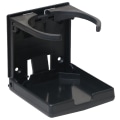 Miniatyrbillede 1 af 4: 1 stk. Universal Justerbar Foldbar Kopholder Sort Bil Drik