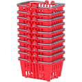 Miniatyrbilde 1 av 5: 10 stk. Mini handlekurv Mini supermarkedskurv Liten plast Re