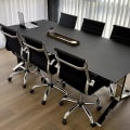 Miniatyrbilde 4 av 5: 5 stk Kontorstol 360° Svingbar Hjul Design Dobbelt Hjul Sving
