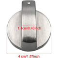 Miniatyrbillede 2 af 5: 6 stk (0 grader, 8 mm) Gasknapper, Universal Zink Rotationskontaktstyring